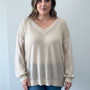 Umgee NWT Textured Knit Top